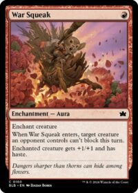 War Squeak (Foil) - #160 - Common - Inglés