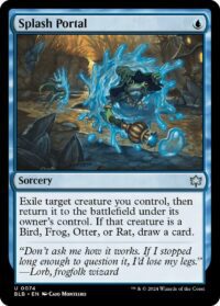 Splash Portal (Foil) - #74 - Uncommon - Inglés