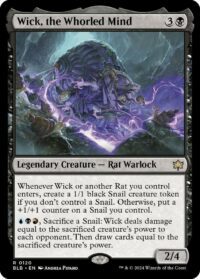 Wick, the Whorled Mind (Foil) - #120 - Rare - Inglés