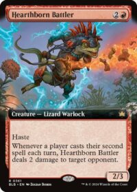 Hearthborn Battler (Extended Art) (Foil) - #361 - Rare - Inglés