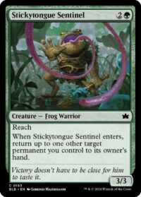 Stickytongue Sentinel (Foil) - #193 - Common - Inglés