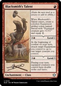 Blacksmith's Talent (Foil) - #125 - Uncommon - Inglés