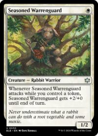 Seasoned Warrenguard (Foil) - #30 - Uncommon - Inglés