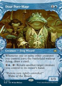 Dour Port-Mage (Showcase) (Foil) - #303 - Rare - Inglés