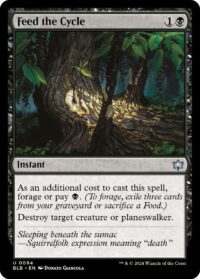 Feed the Cycle (Foil) - #94 - Uncommon - Inglés