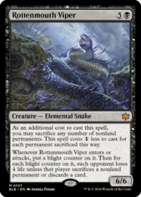 Rottenmouth Viper (Foil) - #107 - Mythic - Inglés