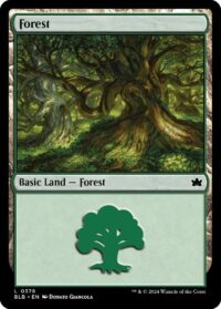 Forest (Foil) - #378 - Land - Inglés