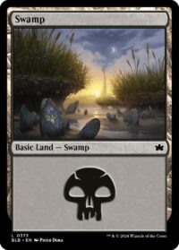 Swamp (Foil) - #373 - Land - Inglés