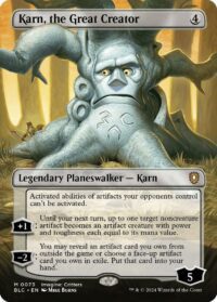 Karn, the Great Creator (Borderless) (Foil) (CD) - #73 - Mythic - Inglés