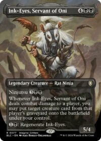 Ink-Eyes, Servant of Oni (Borderless) (CD) - #77 - Rare - Inglés