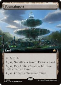 Fountainport (Extended Art) - #368 - Rare - Inglés