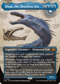 Eluge, the Shoreless Sea (Borderless) (Foil) - #288 - Mythic - Inglés