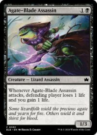 Agate-Blade Assassin - #82 - Common - Inglés