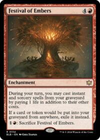Festival of Embers (Foil) - #134 - Rare - Inglés