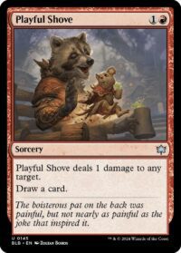 Playful Shove - #145 - Uncommon - Inglés