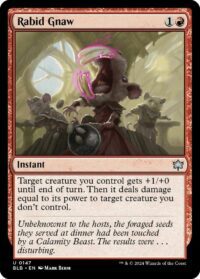 Rabid Gnaw - #147 - Uncommon - Inglés