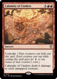 Calamity of Cinders (Foil) (CD) - #23 - Rare - Inglés
