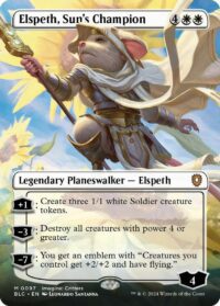 Elspeth, Sun's Champion (Borderless) (CD) - #97 - Mythic - Inglés