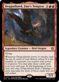Dragonhawk, Fate's Tempest (Foil) - #132 - Mythic - Inglés