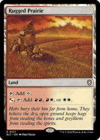 Rugged Prairie (Foil) (CD) - #327 - Rare - Inglés