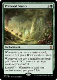 Primeval Bounty (CD) - #232 - Mythic - Inglés
