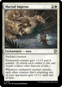 Martial Impetus (Foil) (CD) - #108 - Uncommon - Inglés