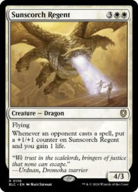 Sunscorch Regent (CD) - #158 - Rare - Inglés