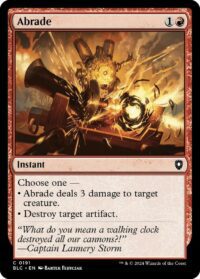 Abrade (Foil) (CD) - #191 - Common - Inglés