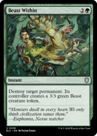 Beast Within (CD) - #206 - Uncommon - Inglés