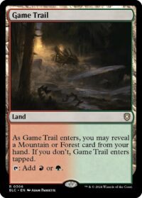 Game Trail (Foil) (CD) - #306 - Rare - Inglés