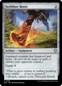 Swiftfoot Boots (Foil) (CD) - #286 - Uncommon - Inglés