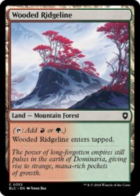 Wooded Ridgeline (Foil) (CD) - #353 - Common - Inglés