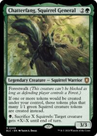 Chatterfang, Squirrel General (CD) - #209 - Mythic - Inglés