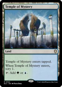 Temple of Mystery (Foil) (CD) - #342 - Rare - Inglés