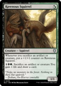 Ravenous Squirrel (CD) - #258 - Uncommon - Inglés