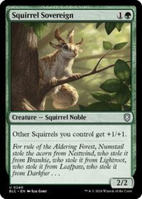 Squirrel Sovereign (Foil) (CD) - #240 - Uncommon - Inglés