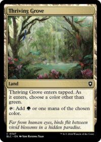 Thriving Grove (Foil) (CD) - #347 - Common - Inglés