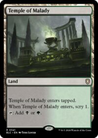 Temple of Malady (CD) - #341 - Rare - Inglés