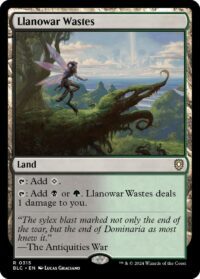 Llanowar Wastes (CD) - #315 - Rare - Inglés