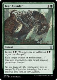 Tear Asunder (CD) - #241 - Uncommon - Inglés