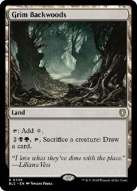 Grim Backwoods (Foil) (CD) - #309 - Rare - Inglés