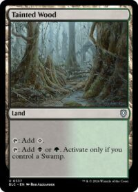 Tainted Wood (Foil) (CD) - #337 - Uncommon - Inglés