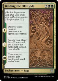 Binding the Old Gods (Foil) (CD) - #248 - Uncommon - Inglés