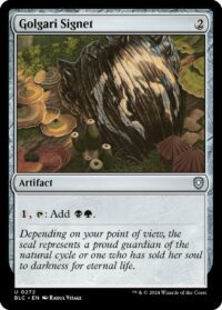 Golgari Signet (CD) - #272 - Uncommon - Inglés