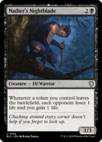 Nadier's Nightblade (CD) - #184 - Uncommon - Inglés