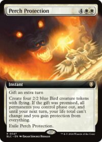 Perch Protection (Extended Art) (Foil) (CD) - #47 - Rare - Inglés