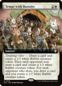 Tempt with Bunnies (Extended Art) (Foil) (CD) - #49 - Rare - Inglés