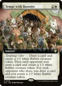 Tempt with Bunnies (Extended Art) (CD) - #49 - Rare - Inglés