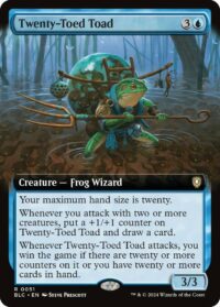 Twenty-Toed Toad (Extended Art) (CD) - #51 - Rare - Inglés