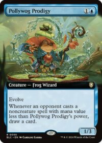 Pollywog Prodigy (Extended Art) (Foil) (CD) - #50 - Rare - Inglés